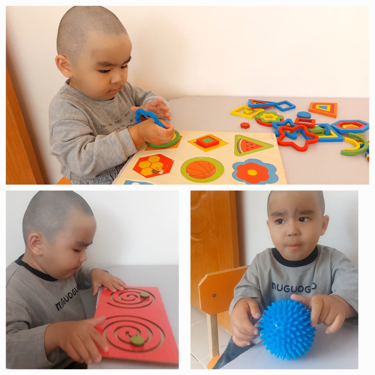 Баламен жеке жұмыс.