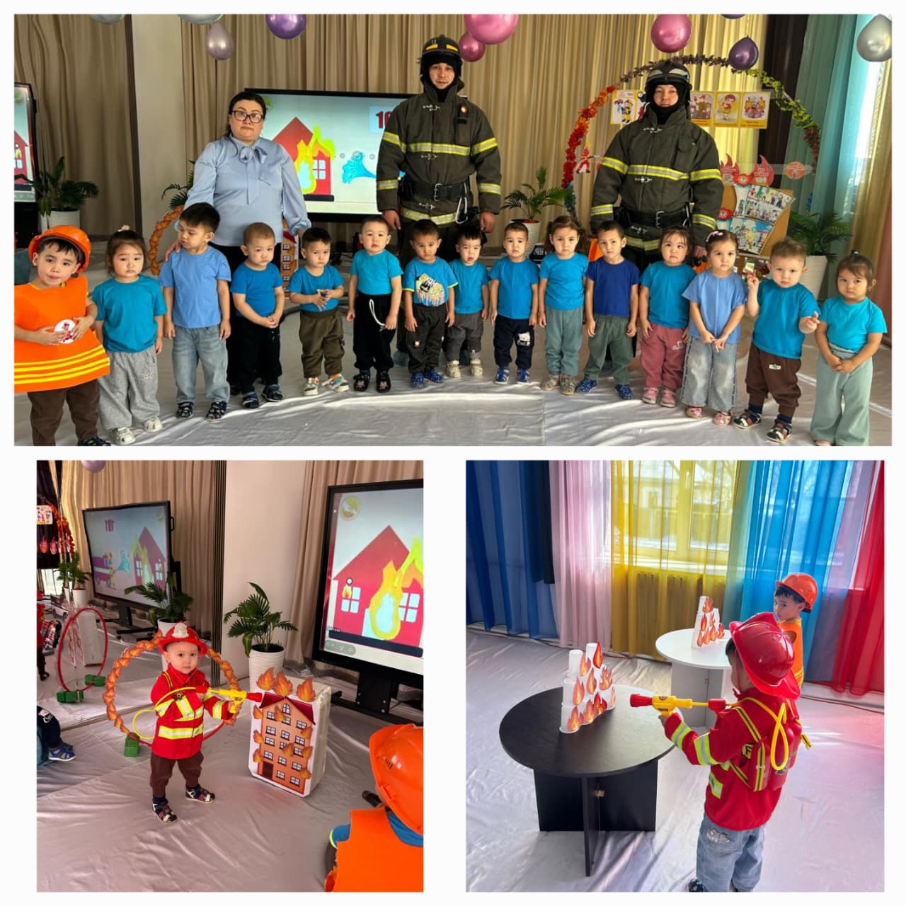 "Заң мен Тәртіп"идеологиясын ілгерілету мақсатында "Біріңғай өрт қауіпсіздігі күні"республикалық акциясы